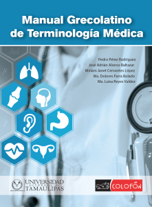 Manual Grecolatino de Terminología Médica